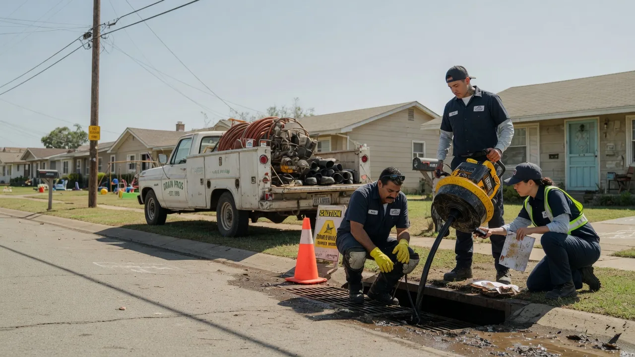 Drain Cleaning in Sentinel, OK near me